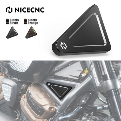 Para Harley Sportster S RH1250S 2021-2024 Nightster RH975 2022-2024 Special RH975S 2023-2024 Tampa Lateral Direita Tampa Frontal do Quadro