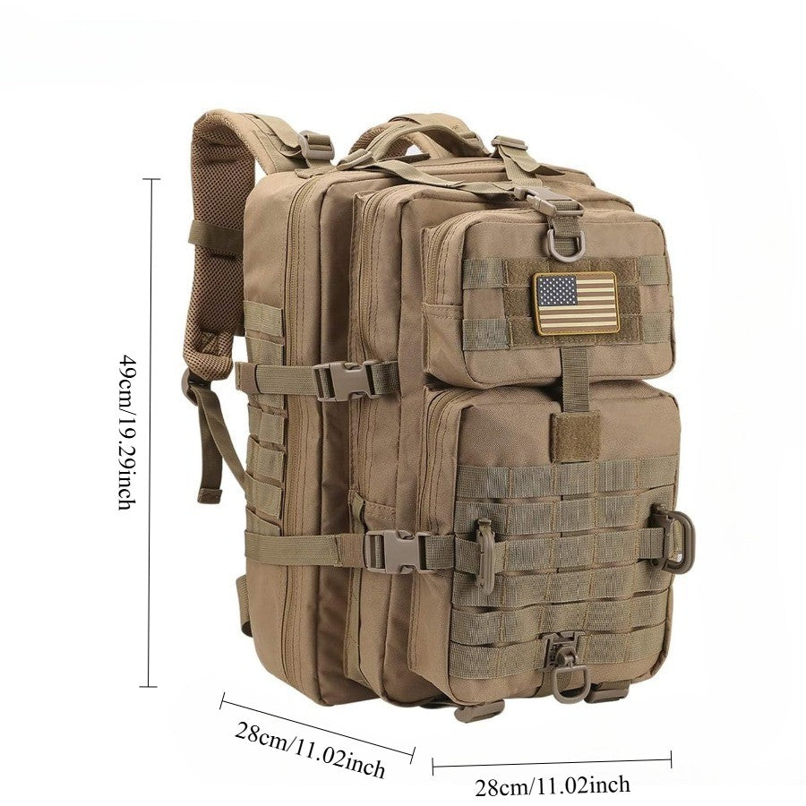 50L/30L Backpack  Military Assault Pack For Men, 3 Day Bug Out Bag Molle DaypackFor Camping Outdoor Sport Rucksack Backpacks