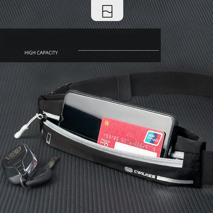 Running Belt Waist Bag for Cell Phone Sports Fanny Pack Waterproof Men Women Hidden Gym Bags Pouch