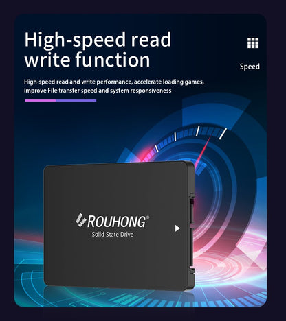 SSD SATA3 ROUHONG 128GB 256GB 120GB 480GB 512GB 1T Hdd Disco Rígido 2.5 Unidade de Estado Sólido Interno 240 GB para Laptop Desktop