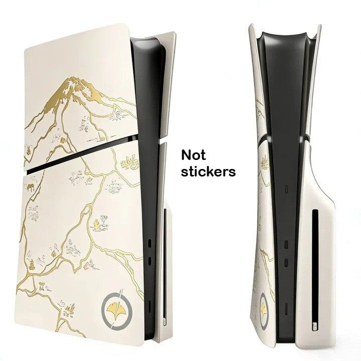 ABS Replacement Yotei Panels Case Side Shell FacePlates Accessories for PlayStation 5/PS5 Pro/PS5 Slim Disc Console