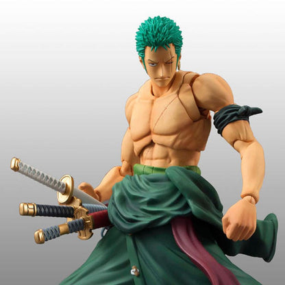 Anime One Piece Action Figure Zoro Luffy Ace Modelo Articulado Estátua Colecionável
