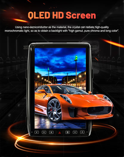 14,4 polegadas Android 13 128GB Para Ford F150 Raptor 2009-2014 Tesla Style Car GPS Navigation Multimedia Player Rádio Leitor de Fita Multimídia