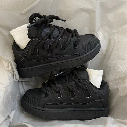 Trend Men's Shoes Outdoor Sneakers New Platform Vulcanized Shoes Breathable Casual Shoes Non Slip Comfortable Running Shoe Tenis