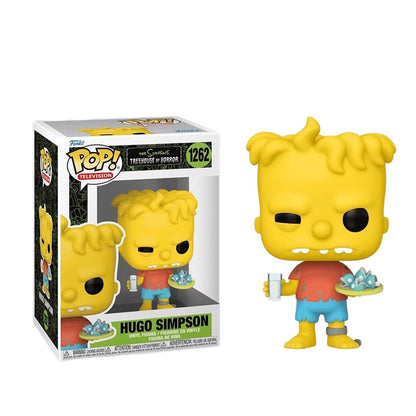 Os Simpsons Boneco de Ação Funko Pop Hugo Simpson Modelo Bruxa Maggie Enfeite Esqueleto Marge Decoração Brinquedos Escultura Bonecos Presente