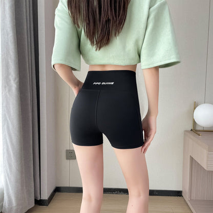 Women Sports Short Yoga Shorts High Waist Breathable Soft Fitness Tight Women Yoga Legging Shorts Cycling Athletic Gym Shorts