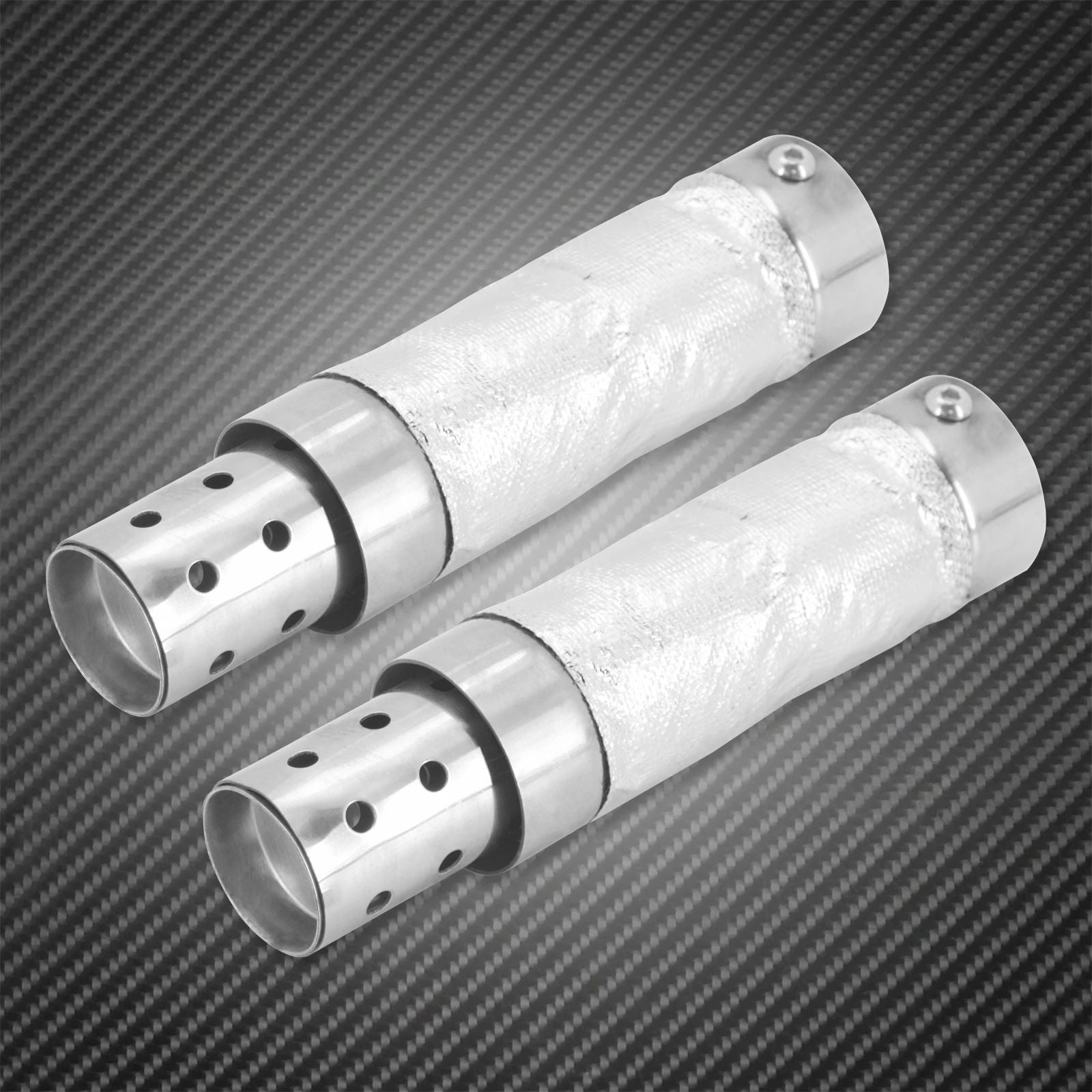 Motorcycle Exhaust Pipe Muffler 38-48mm Quiet Baffle Universal For Harley Sportster XL 1200 883 Touring FLHR FLH Dyna Softail FL