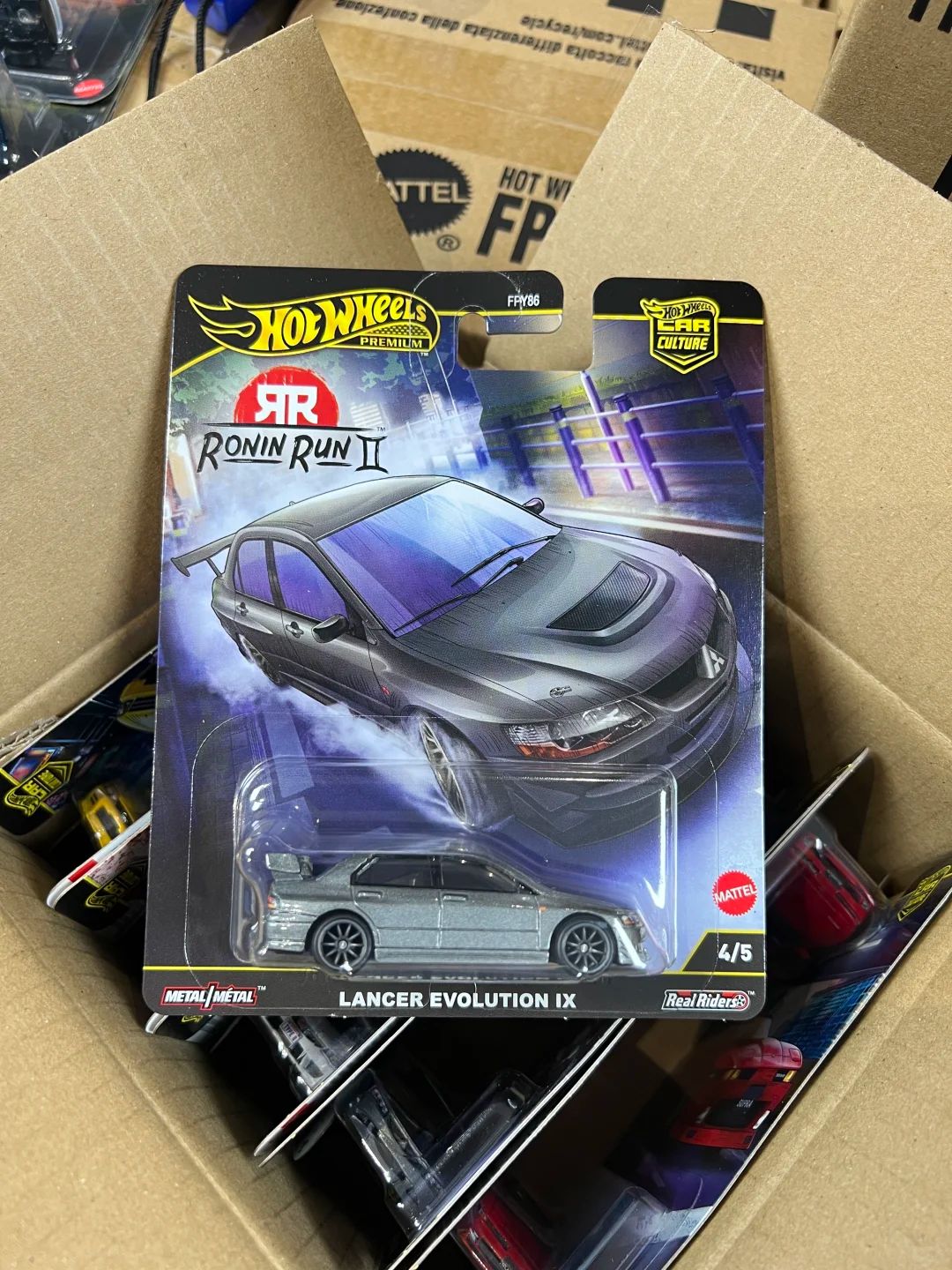 New 2025 Hot Wheels Premium Car Culture Ronin Run ? Honda Lancer Mazda Toyota 1:64 Diecast Car Model Collectible Alloy Vehicle