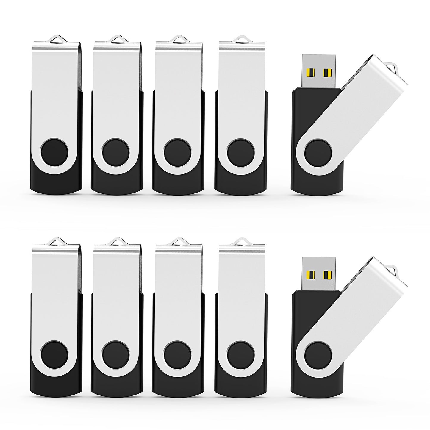 KOOTION 10 UNIDADES U305 Pendrive USB 32GB 16GB 8GB 1GB Pen Drive USB de Alta Velocidade Pen Drive