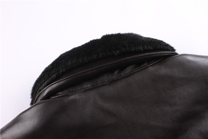 Retro Oversized Motorcycle Jacket American Air Force Pu Leather Jacket For Male Female Pilots Couple Leather Jackets Motorcycle