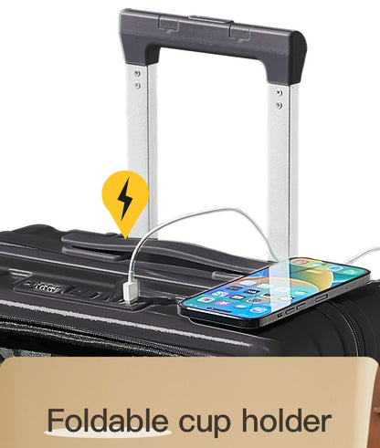 20/24 inch Luggage With Universal Wheels Combination Lock Suitcase Large Capacity Travel Bag