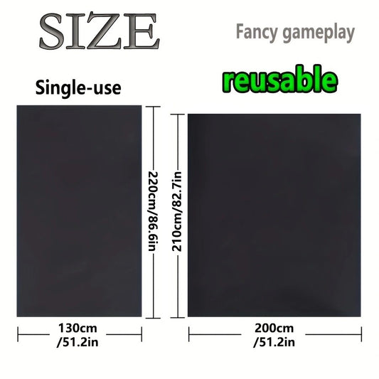 Waterproof Bed Sheet, Black Adult Washable Bedding Protection, Passion Sheets for Couples, Liquid Proof Fitted Mattress Cover