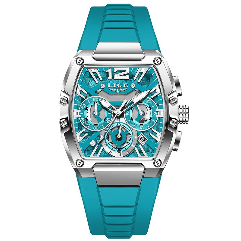 LIGE Men Watch Fashion Top Brand Luxury Silicone Military Watch Men Casual Sports Waterproof Date Quartz Wristwatches For Men