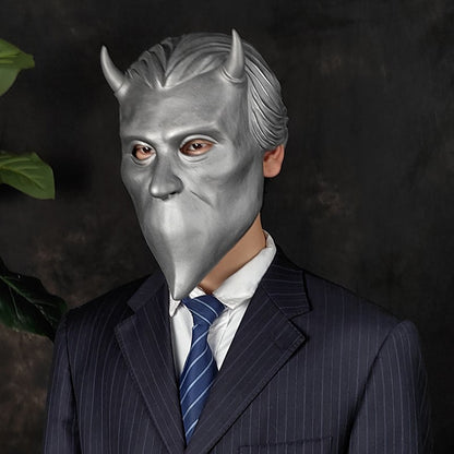 1PC Ghost band mask, latex material mask, precise perforation, role-playing props, Halloween mask