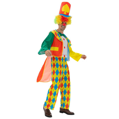 Clown Role-playing Costume Clown Uniform Anime Style Fantasy Circus Costume Set Halloween Carnival Party Costume
