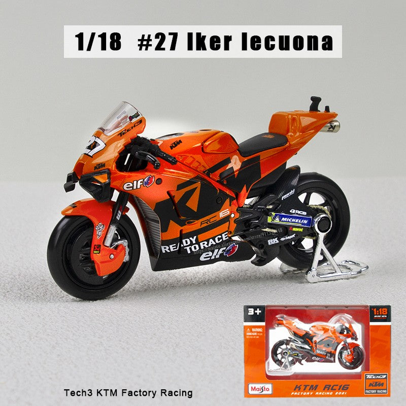 Maisto 1:18 NOVA Ducati Lenovo Team 2023 #1 Bagnaia Campeão Moto GP Corrida motocicleta de liga fundida Modelo de coleção de presente de brinquedo