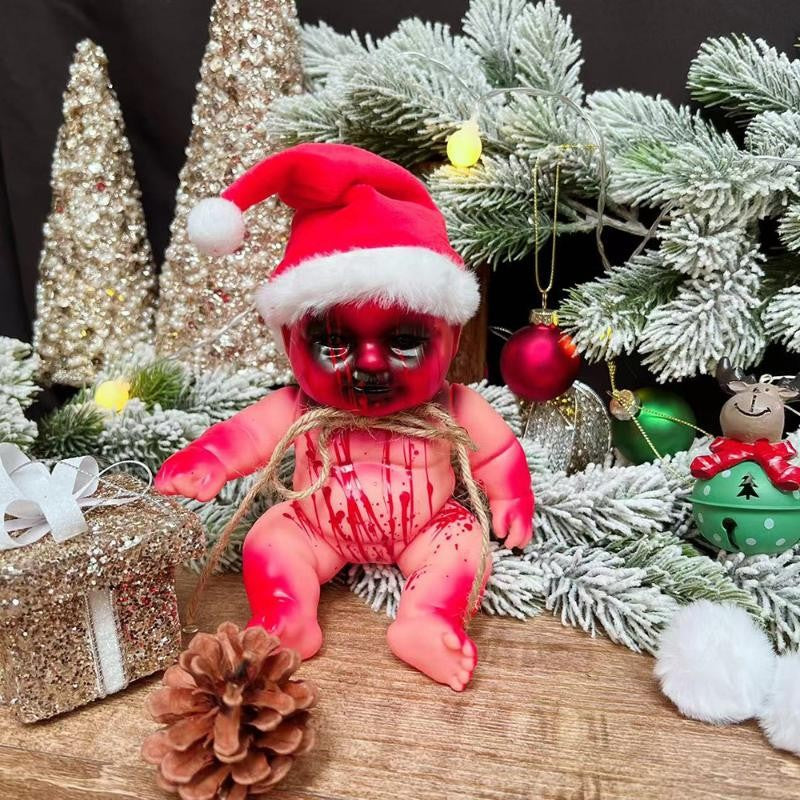 Halloween Hanging Baby Ghost Dolls Spooky Tricky Toys Ornament Horror Atmosphere Bar Courtyard Prop Happy Halloween Party Decor