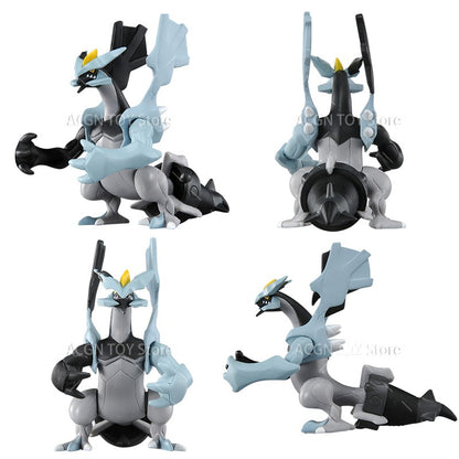 Bonecos e figuras de ação Pokémon TOMY originais: Zacian, Zamazenta, Reshiram, Arceus, Lunala, Rayquaza, Giratina, Zygarde, Palkia, Kyogre - Brinquedos de PVC