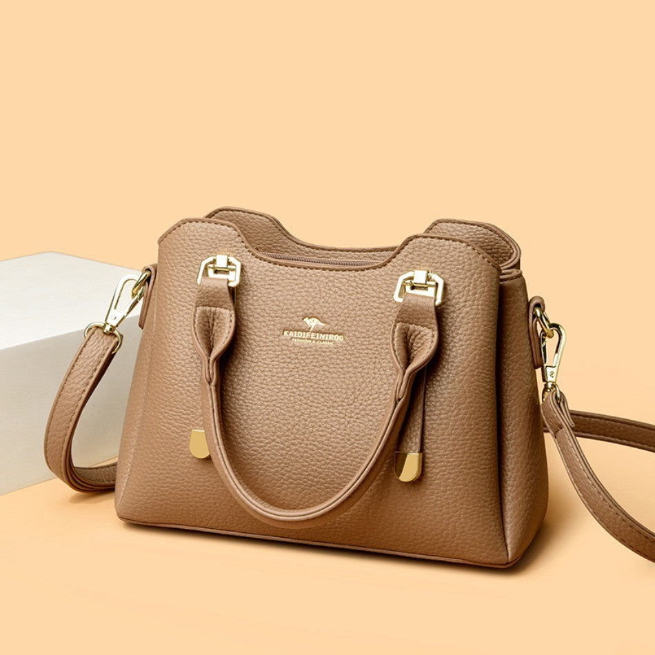 Luxury Soft Leather Purses and Handbags for Women Casual Top Quality Women Bags Ladies Shoulder Crossbody Bag Female Sac A Main