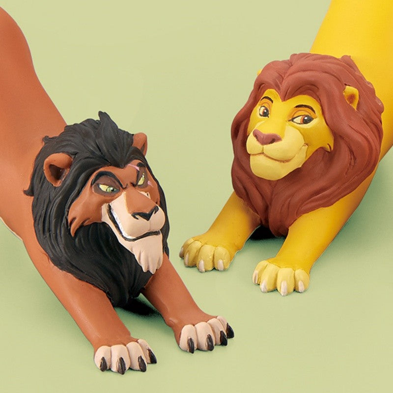 O Rei Leão Boneco Articulado Nobism Ovo Torcido Simba Mufasa Modelo de Boneco Anime Brinquedo Infantil Enfeite Decorativo