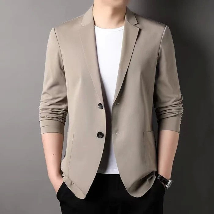 New Summer Men's Casual Thin Business Suit Jacket High-end Feel Anti-sun Lightweight Cross-border Trade