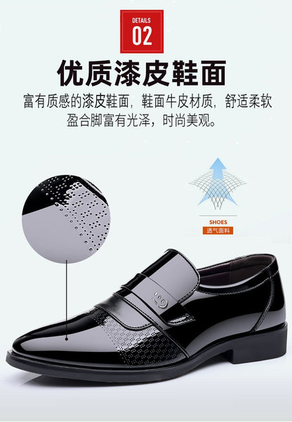 Luxury Mens Leather Shoes Retro Carved Lace-up Brogue Oxford Wedding Men Dress Shoes Male Formal Business Gentleman Office Shoes