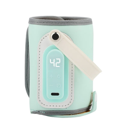 MAMIJOY  Portable Baby Bottle Warmer Feeding Bottle Heat Keeper Travel Warmer Cover USB Heater Outdoor Bottle Warmer