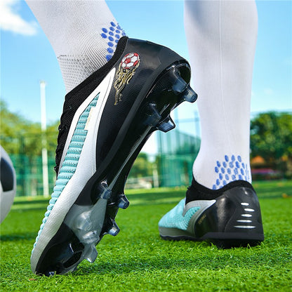 Men Soccer Shoes Original Fast Professional Unisex Cleats Low Cut Football Field Boot Non Slip Comfortable Outdoor Sneaker Match