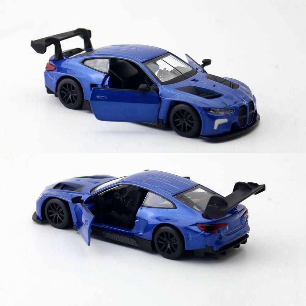 1:44 BMW M4 GT3 BMW M6 Supercar Carro de Liga Leve Veículos de Brinquedo Carro Modelo Miniatura Carro Modelo em Escala Para Crianças