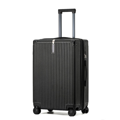 sushimu Suitcase Wide Handle Travel Suitcase Men 20 24 26 Carry-On Luggage Women PC  Trolley Case Can expand capacity