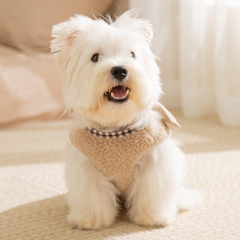 Roupas de cachorro filhote outono inverno urso fofo pato lã casaco de cachorro fantasia para animais de estimação roupas de gato chihuahua buldogue francês colete jaqueta para cachorro