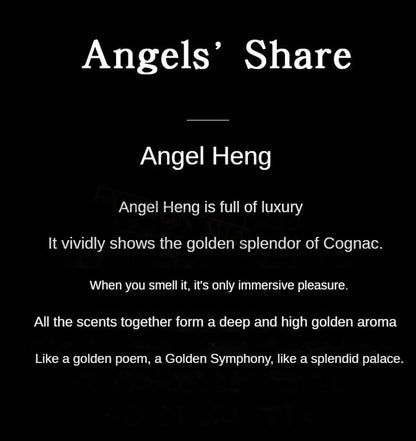 50ml de perfume Angels Share de alta qualidade com fragrância de colônia de longa duração e spray corporal atraente de rosa e conhaque