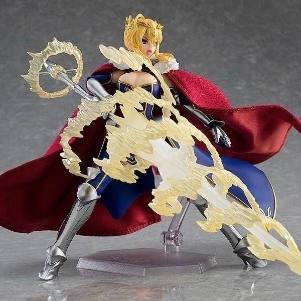 Fate/stay night Anime Boneco Altria Pendragon Ação com Cavalo de Guerra Blindado Figma 568 Dx Estatueta Coleção Ornamento Presente