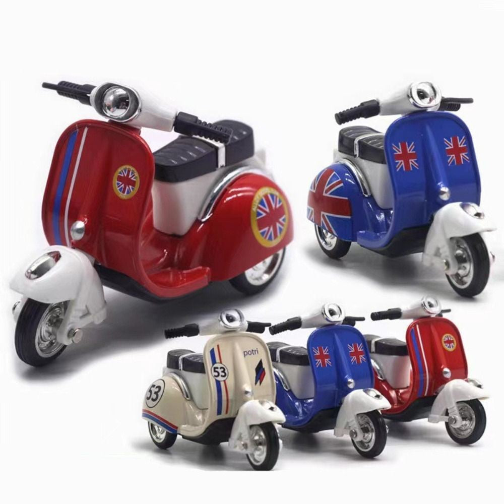 Modelo de Moto em Liga Leve Miniatura Fundido por Injeção Inércia Mini Moto Simulação Brinquedo Carro Modelo de Moto Presente Veículo de Fricção
