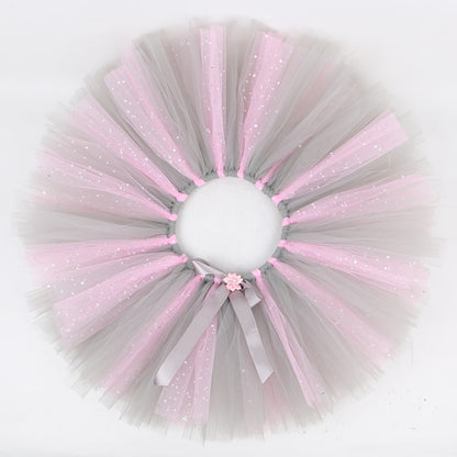 Elephant Tutu Skirt for Baby Girls Carnival Party Animal Dress Up Outfit Halloween Elephant Costume for  Fluffy Tulle Skirts