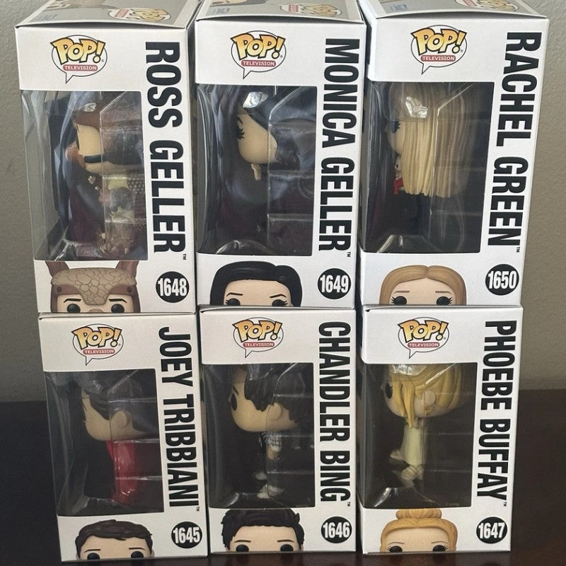Friends Genuíno Funko Pop Action Doll Modelo Oey Tribbiani Rachel Green Joey Tribbiani Bonecas de Escultura em Vinil Presente para Fãs de TV