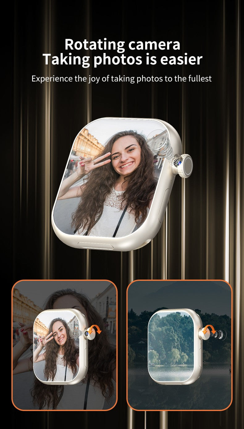 VP29 Smartwatch 5G Android 256GB Storage 4G/5G LTE Sim Card GPS WIFI 2.29 inch 490*580 Amoled Smart Watch With 8MP Rotary Camera