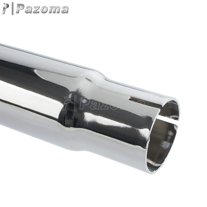 For Harley Softail Breakout Standard Slim Deluxe 2007-17 Motorcycle 33/36/39/42" Fishtail Exhausts Slip On Exhaust Pipe Muffler