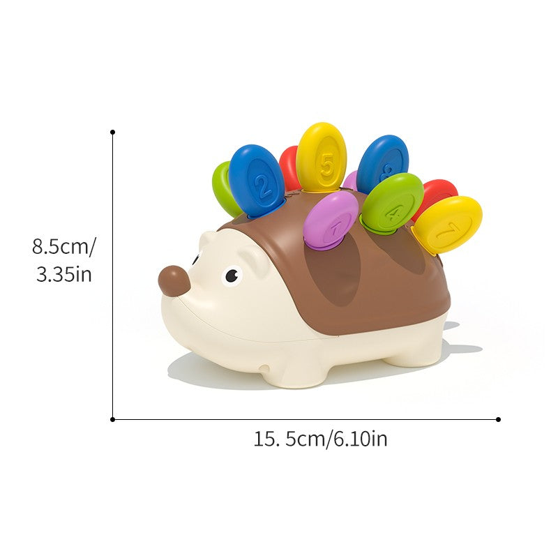 Hedgehog Montessori Baby Toys Hand-eye Coordination Fine Motor Training Develop Concentration Children Sensory Educational Toy