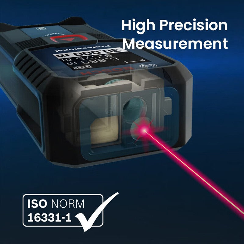 Medidor de Distância a Laser Bosch Trena a Laser Medidor a Laser Profissional Medidor de Distância Ótico Preciso 30-50m Equipamento de Pesquisa