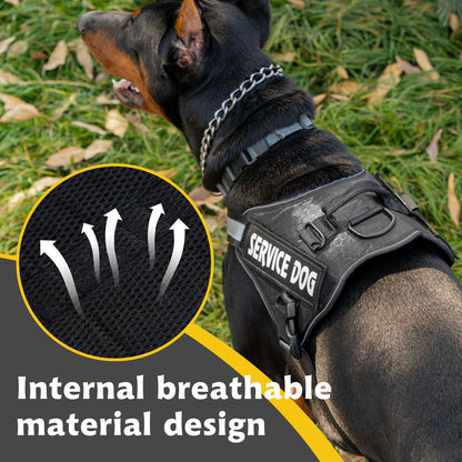 Peitoral Para Cachorro Sem Puxar, Refletivo, Ajustável, Sem Sufocamento, Colete Para Animais De Estimação Com Alça Para Fácil