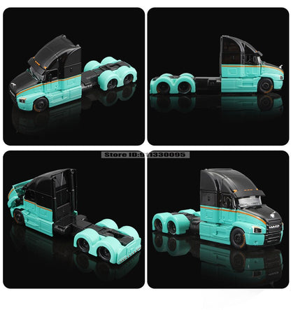 Maisto 1:64 Mercedes-Benz MACK Anthem Trailer modelo de simulação de carro modelo de carro de liga leve brinquedo de carro masculino presente de coleção