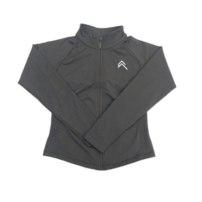 Oner Active Women's Comprehensive Training Jacket Yoga Jacket Gym Jacket Long Sleeve Zipper Tight Plastic Waistband Daily Jacket