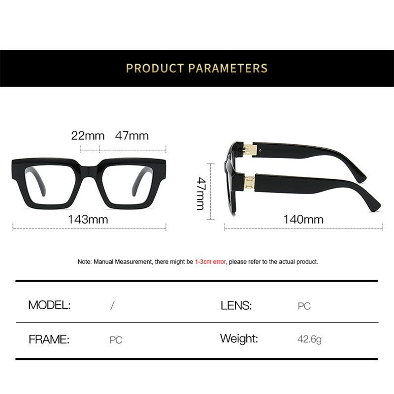 Óculos de Leitura Masculino Oversized com Efeito Marmorizado para Presbiopia Lentes Anti Luz Azul Armação 0+0.5+0.75+1.0+1.25+1.5+1.75+2