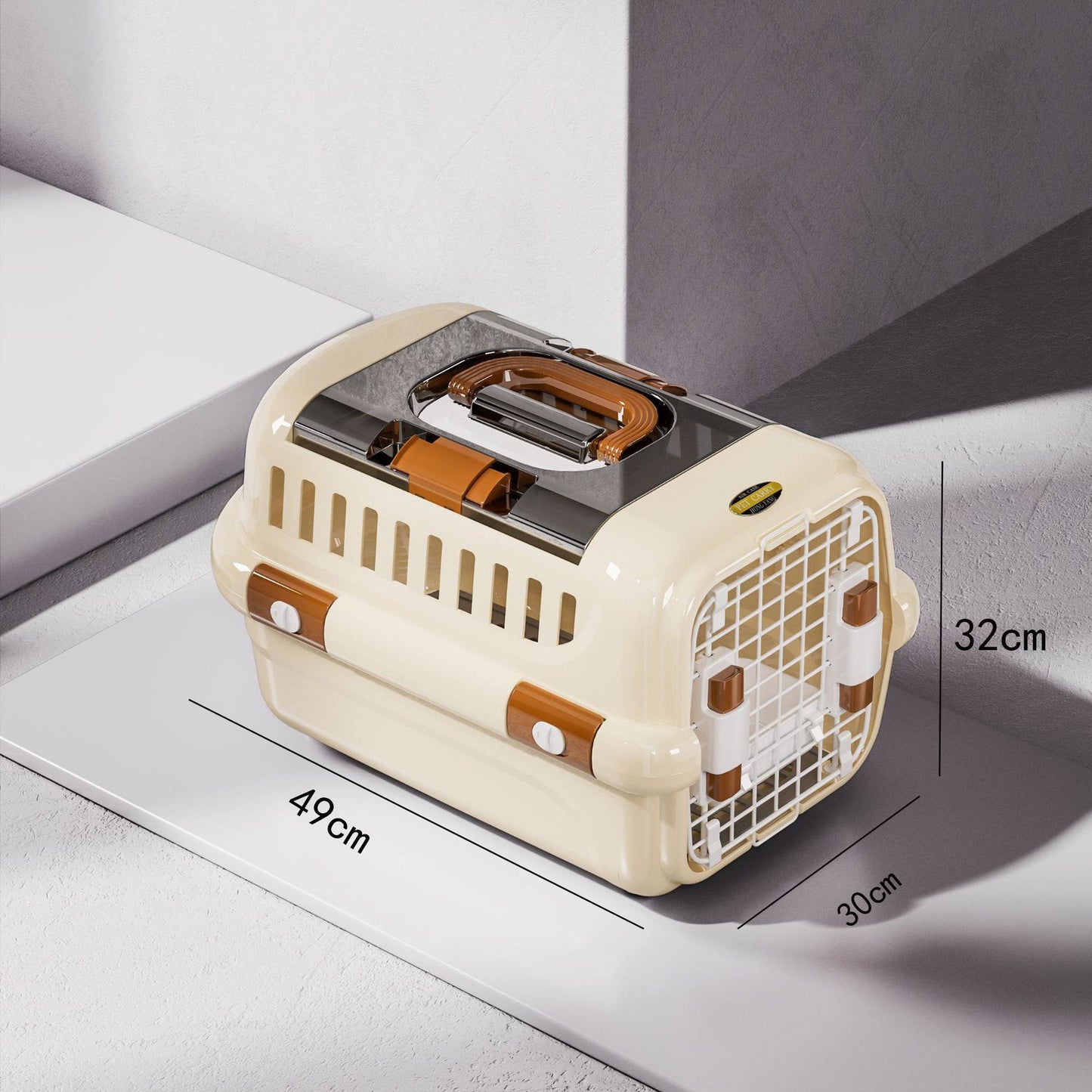 Caixa de Transporte para Gatos Aprovada para Companhias Aéreas 2025, Portátil, Aprovada pela TSA para Viagens, Bolsa Antiansiedade para Gatos para Carro e Uso Doméstico