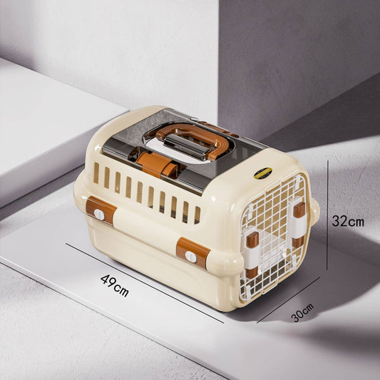Caixa de Transporte para Gatos Aprovada para Companhias Aéreas 2025, Portátil, Aprovada pela TSA para Viagens, Bolsa Antiansiedade para Gatos para Carro e Uso Doméstico