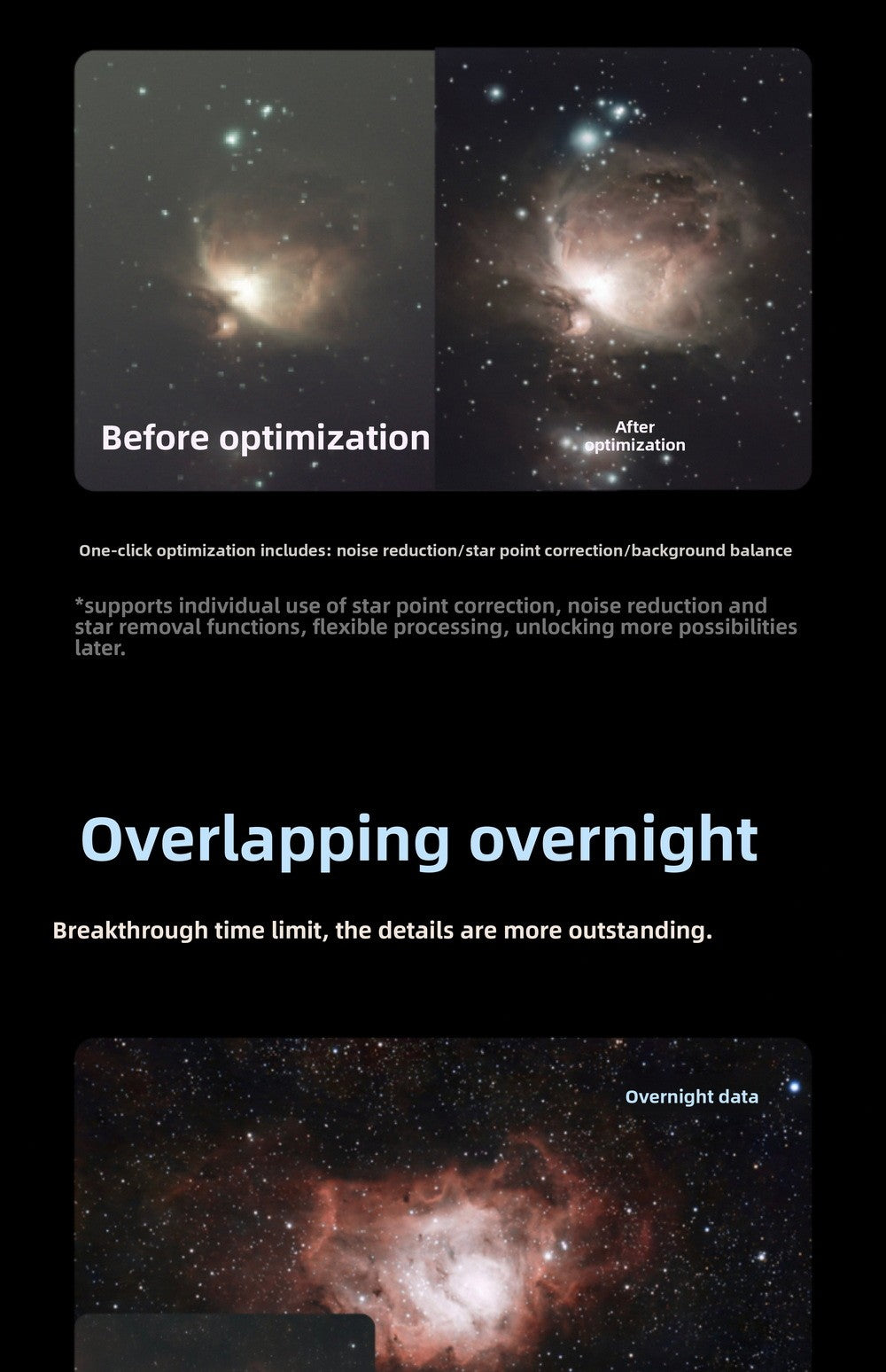 DWARFLAB DWARF 3 Telescópio Astronômico Inteligente, Profissional, Alta Ampliação, Alta Definição, Observação de Estrelas, Fotografia