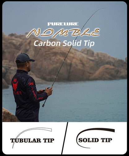 PURELURE NDMBLS Toray M46X 0.5-12g Isca Macia Ação EXF Armação FUJI de Titânio e Anel SIC Ponta Sólida de Carbono Perca Black Bass Lúcio Lúcio-Perca