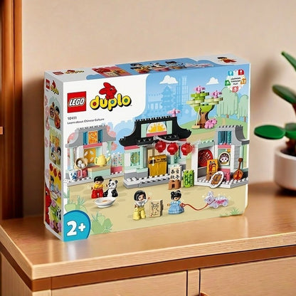 10411 LEGO DUPLO Aprender Sobre a Cultura Chinesa ? Brinquedos Educacionais para Crianças de 2 Anos ou Mais