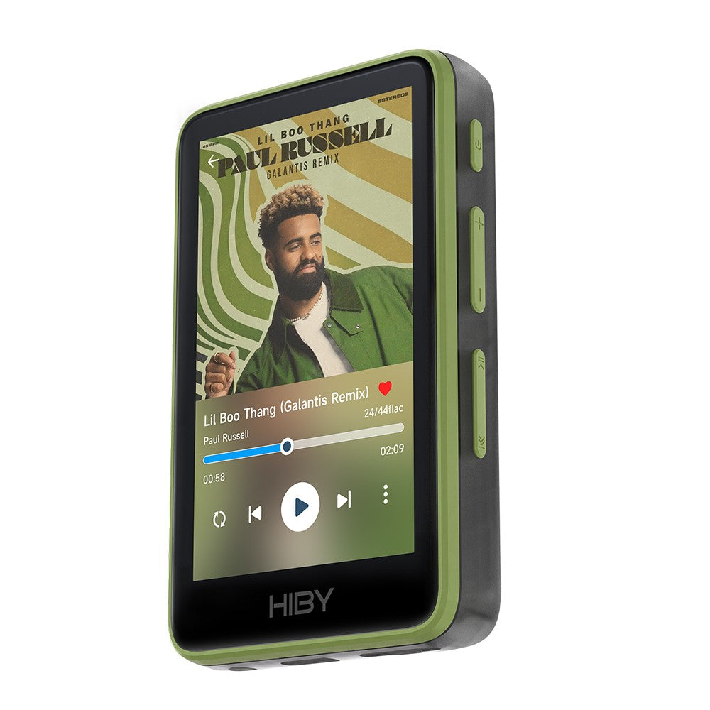 Reprodutor de Áudio HiBy R1 HiFi MP3 USB DAC WiFi Bluetooth 5.1 DSD256 PCM384kHz/32bit X1600E CS43131 MSEB Rádio Web Saída 3.5mm